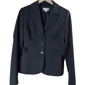Ann Taylor Loft size 4 blazer with accent  half waistbelt excellent condition